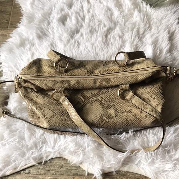 Michael Kors Python Shoulder Bag Tote - Picture 5 of 8